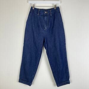 KAOS denim chino mom pant cropped size 26 - 100% cotton